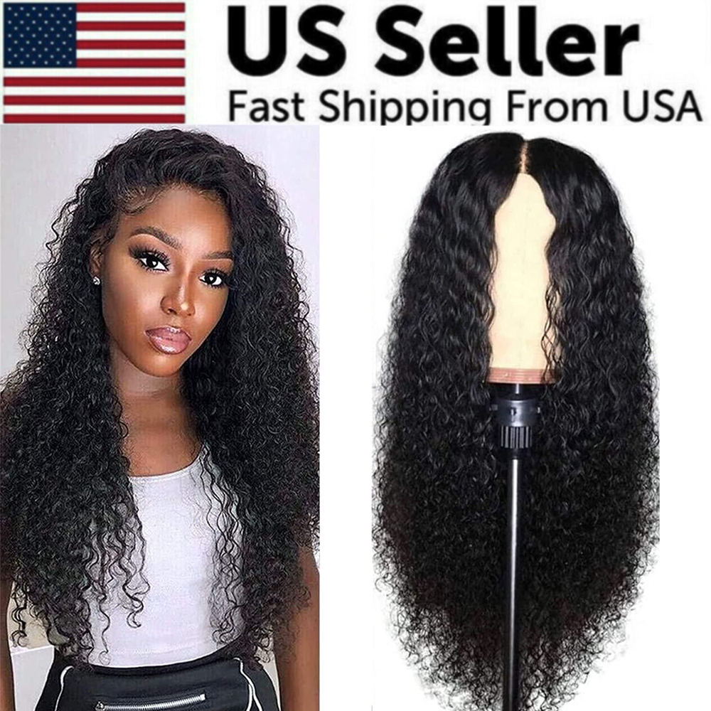2024 Brazilian Human Hair Wig Long Curly Lace Front Wavy AA Women Wig-image