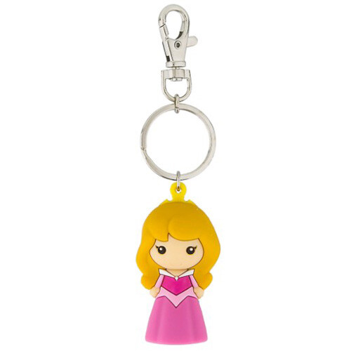 Disney Parks Princess Aurora Cuties Figurine Keychain - NEW
