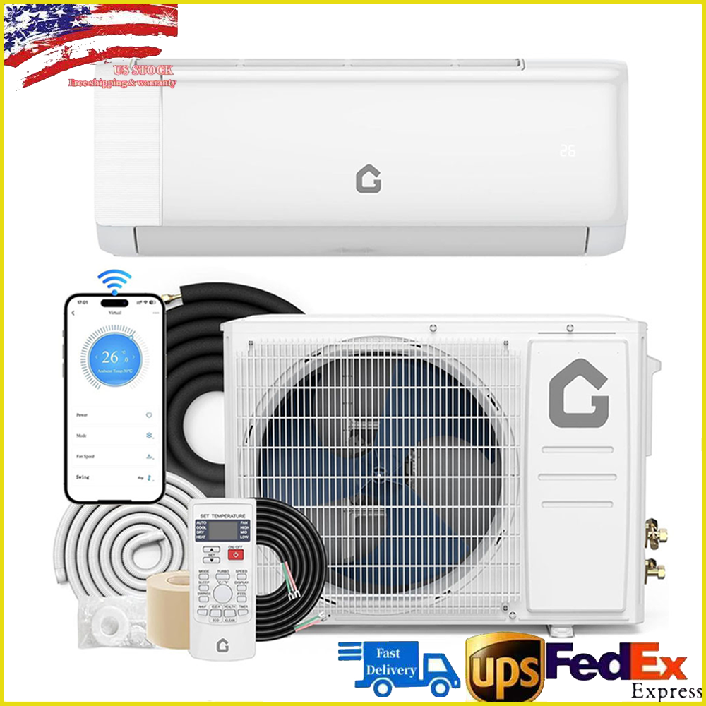 24K BTU 21 SEER Inverter Mini Split AC Heat Pump with Smart WiFi 230V