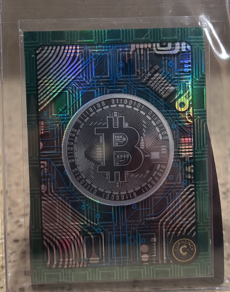 2024 Cardsmiths Currency Series 3 - BITCOIN #1-SP - Emerald Gemstone 21/99
