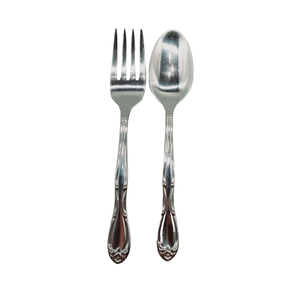 Americana Products AMP 2  Flatware Stainless Forks & Spoon 6