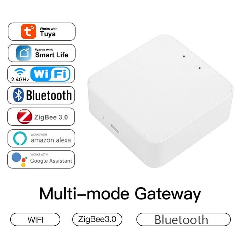 Tuya WiFI Bluetooth ZigBee Gateway Hub Smart Home Bridge Wireless Remote Control