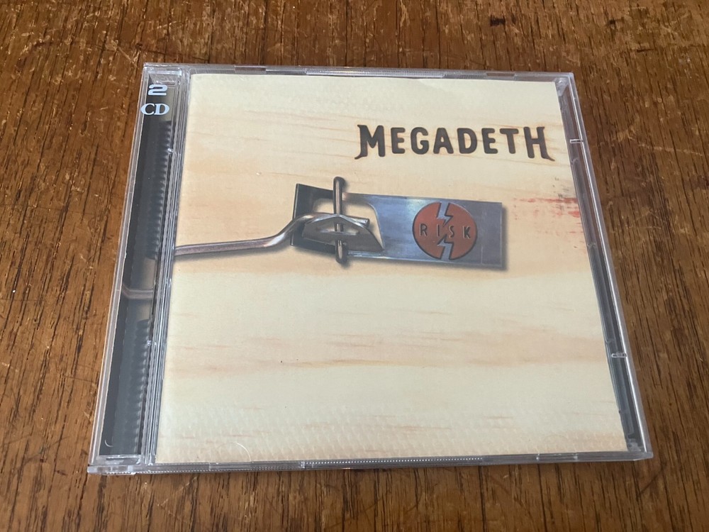 MEGADETH Risk 2-CD Limited Edition 1999 Expanded Remastered Version