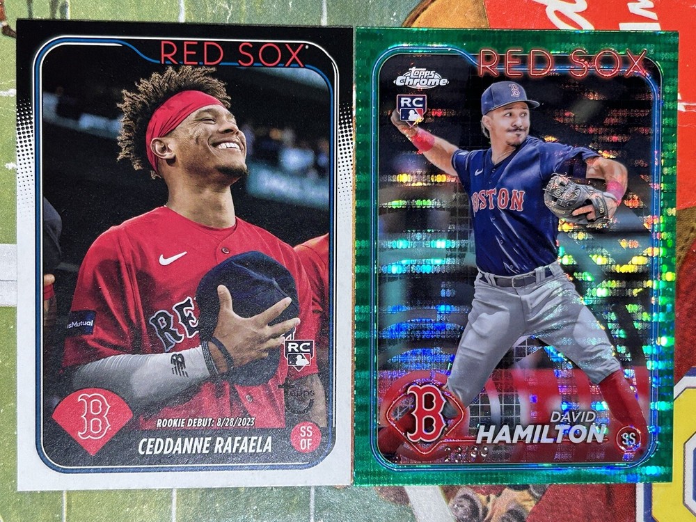 2024 Ceddanne Rafaela (RC)(SP): Topps US- Vintage Stock /99 / D.Hamilton RC /99