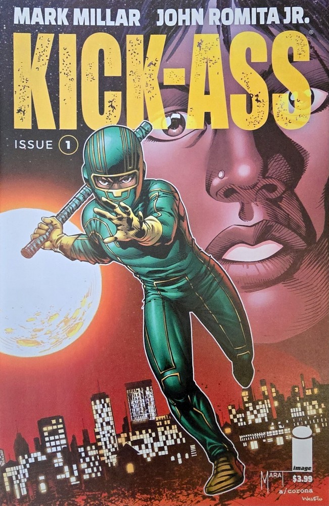 KICK ASS MARAT 1 EXCLUSIVE JESSE JAMES NM- NM COMIC BOOKS JJCS FLORIDA