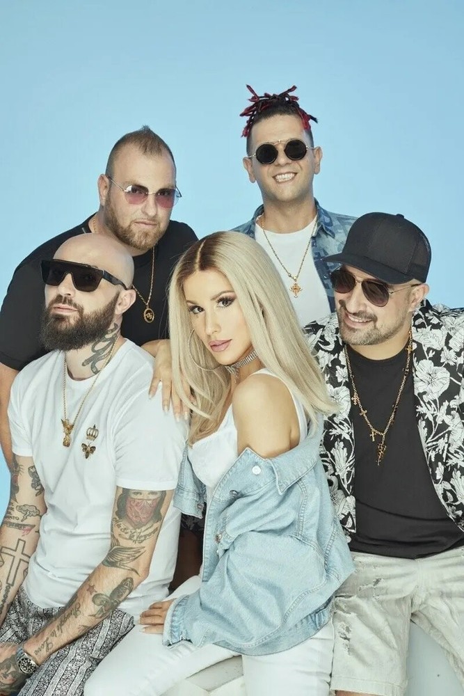 Baby K and Boomdabash 8x10 Photo Print Celebrity Pose