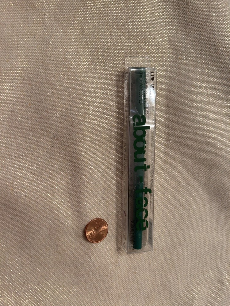 About Face Reptilian Green Longwear Eyeliner Full Size New in Box-image