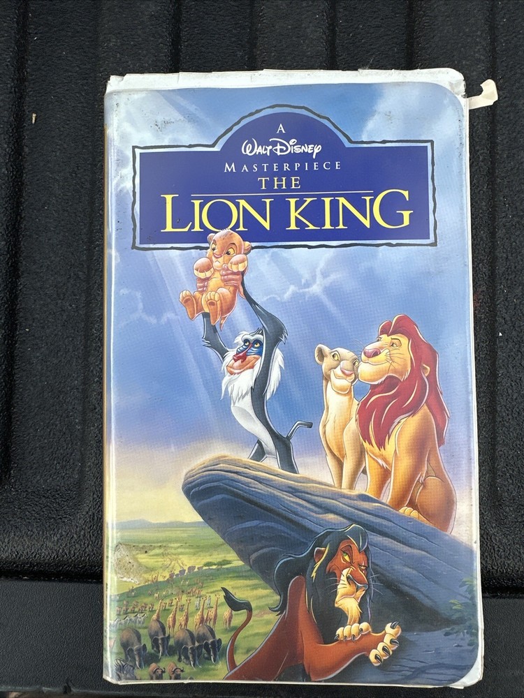 The Lion King (VHS, 1995) Walt Disney Masterpiece Collection