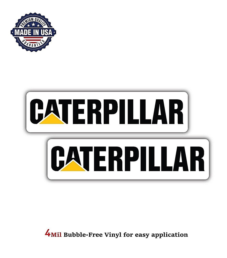 CAT CATERPILLAR VINYL DECAL STICKER CAR TRUCK BUMPER 4MIL BUBBLE FREE US MADE