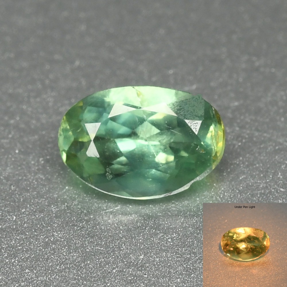 0.49 Ct Supreme Oval Natural Green to Red Alexandrite 5.8x3.9mm