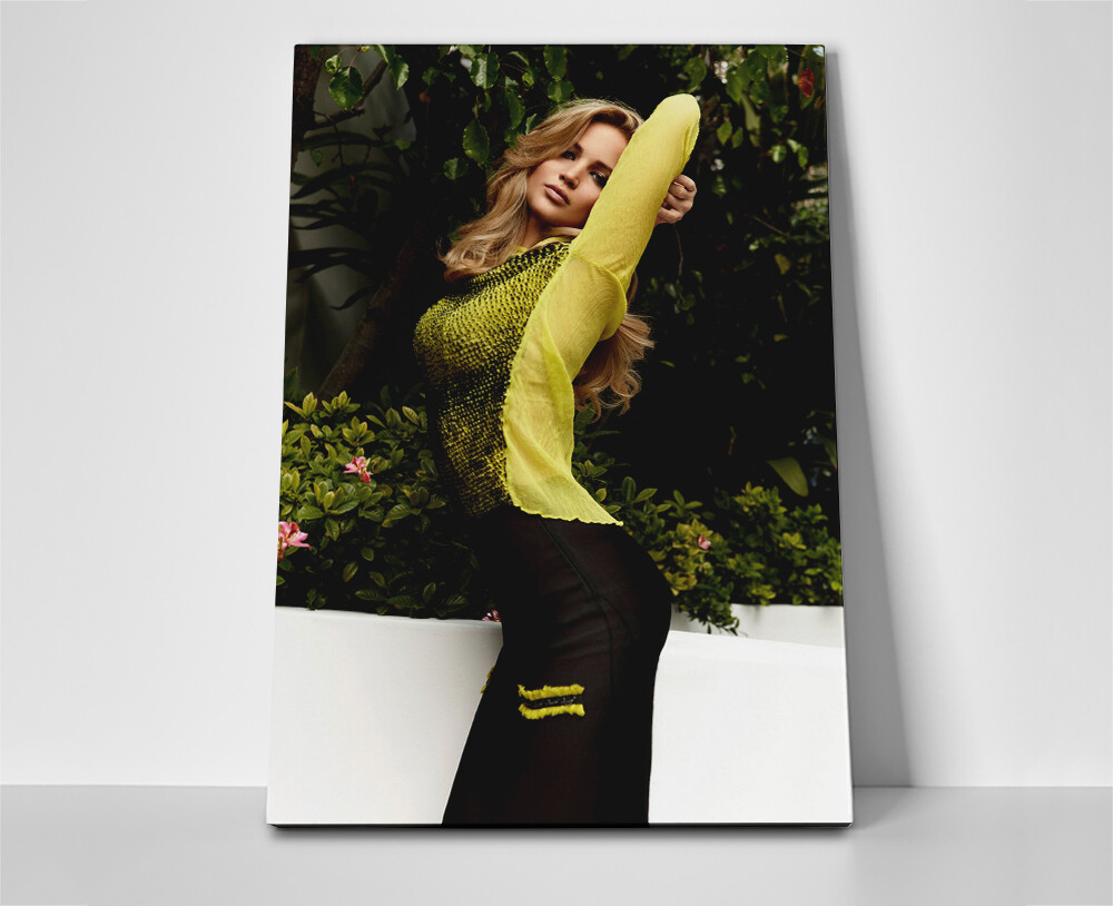 Jennifer Lawrence Pose Poster or Canvas