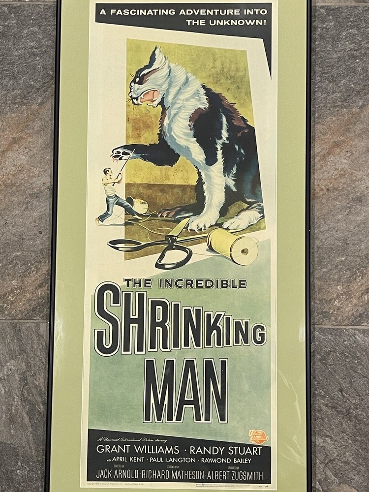 The Incredible Shrinking Man Original Movie Poster - NEAR MINT