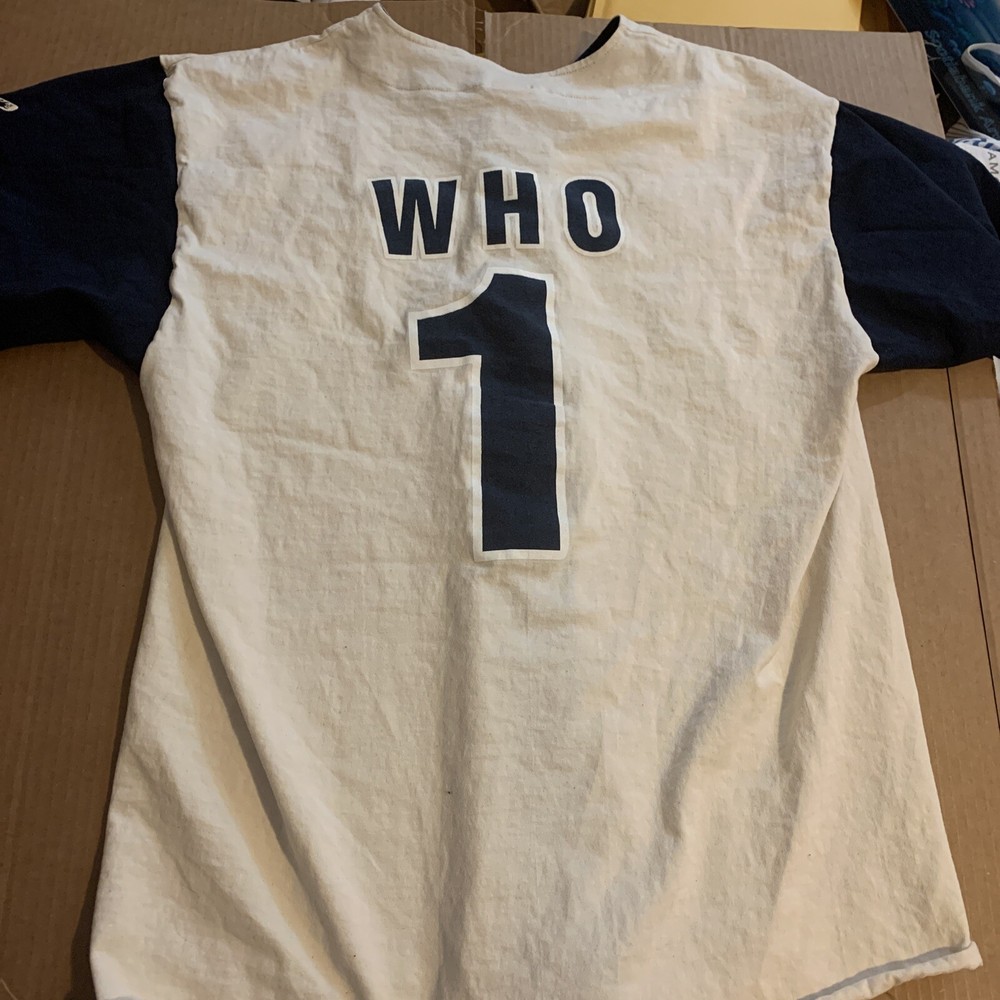 Abbott & Costello National Baseball Hall of Fame Jersey Whos on First #1 size XL-image