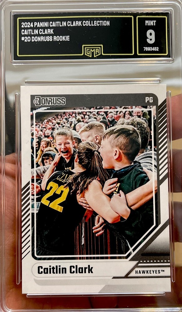 2024 Panini Caitlin Clark Rookie  Collection Donruss #20 Graded Mint Fever ROY?