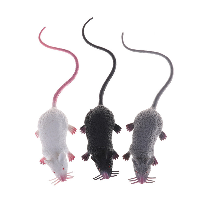 Plastic Rats Mouse Model Trick Toys Halloween Decor Tricks Pranks Props Toy Fa5