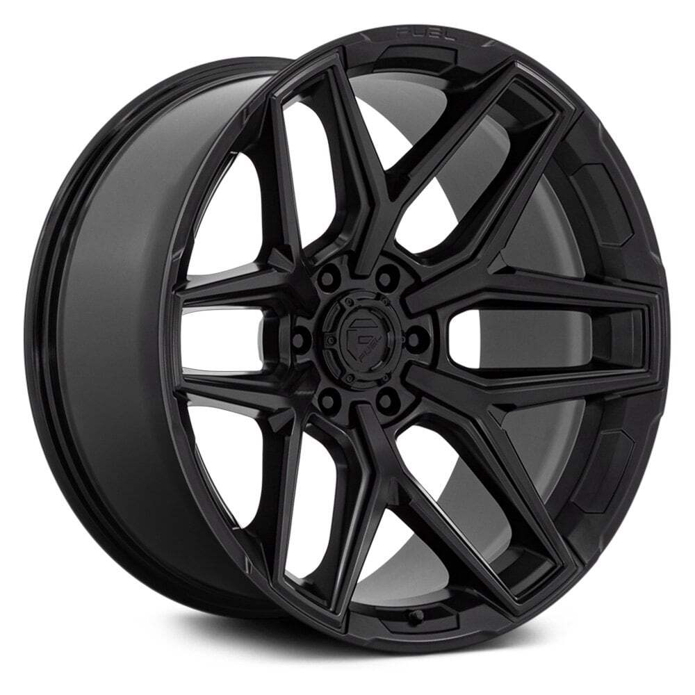 Fuel FC854 FLUX 22x10 Black 6-Lug Wheel Single Rim -18 Offset 87.1 Bore