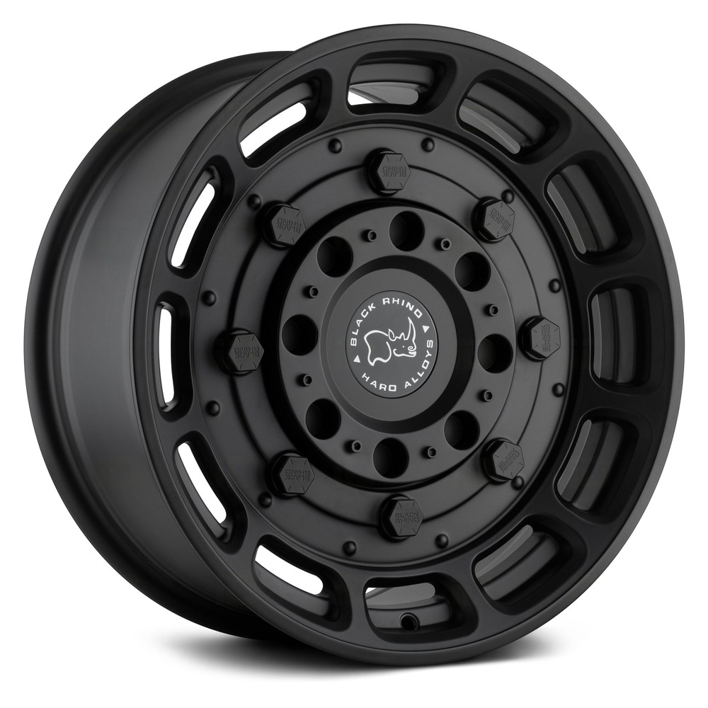 Black Rhino Warthog 17x8.5 Wheel 5x127 Bolt Pattern 71.5 Hub Black Single Rim