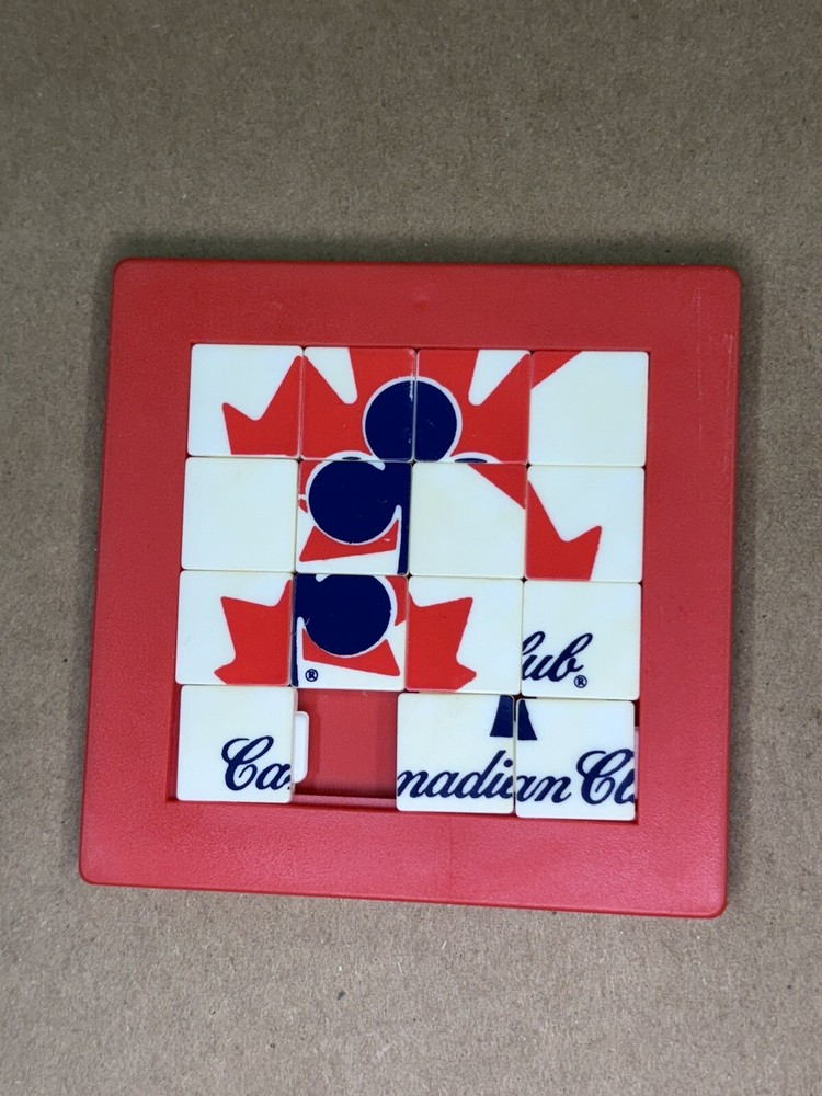 Vintage Canadian Club Puzzle Maple Leaf Whisky Whiskey Promotional Windsor #3