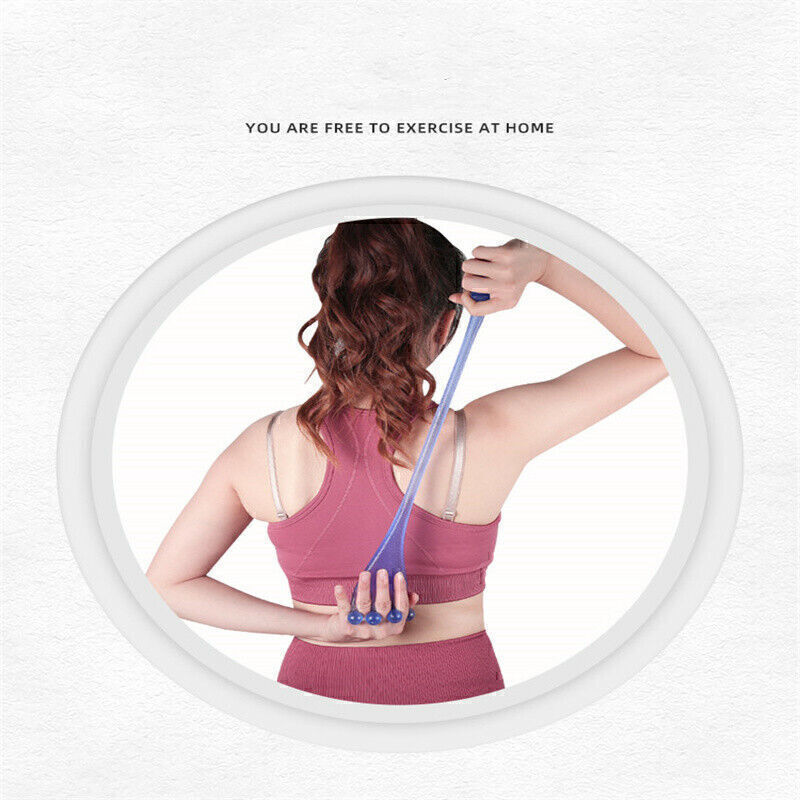 Yoga Resistance Exercise Band Multifunctional Word Chest Expander Portable