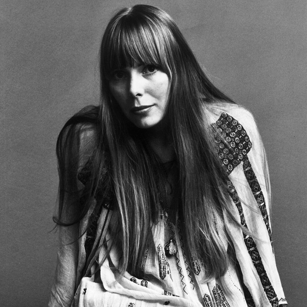 Joni Mitchell Straight Long Hair 8x10 Picture Celebrity Print