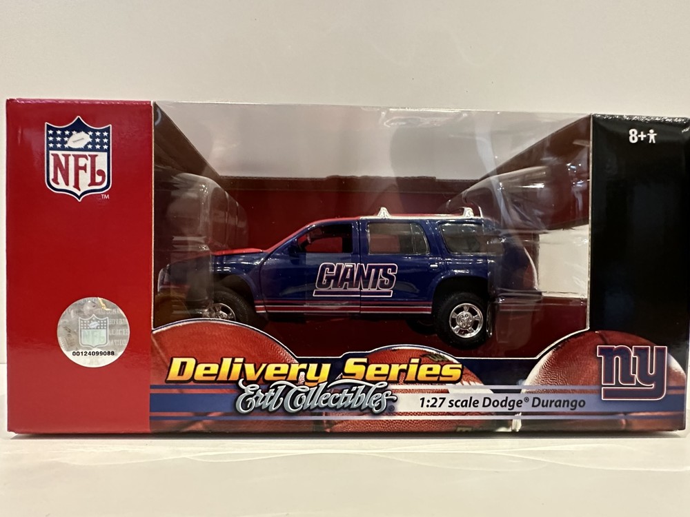 New York Giants Ertl Collection Cruzin' Series NFL Dodge Durango 1:27 Toy
