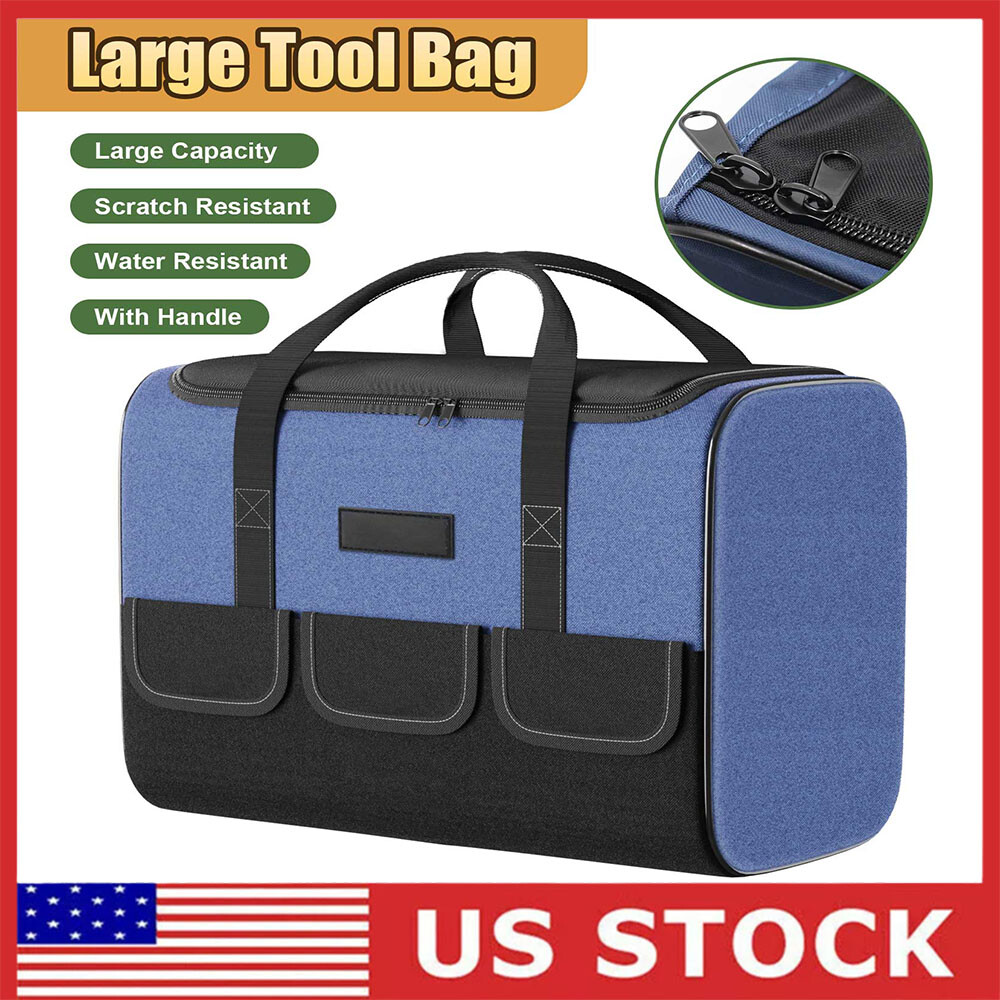 Tool Bag Heavy Duty Large Capacity  Multifunctional Portable Storage Bag Outdoor