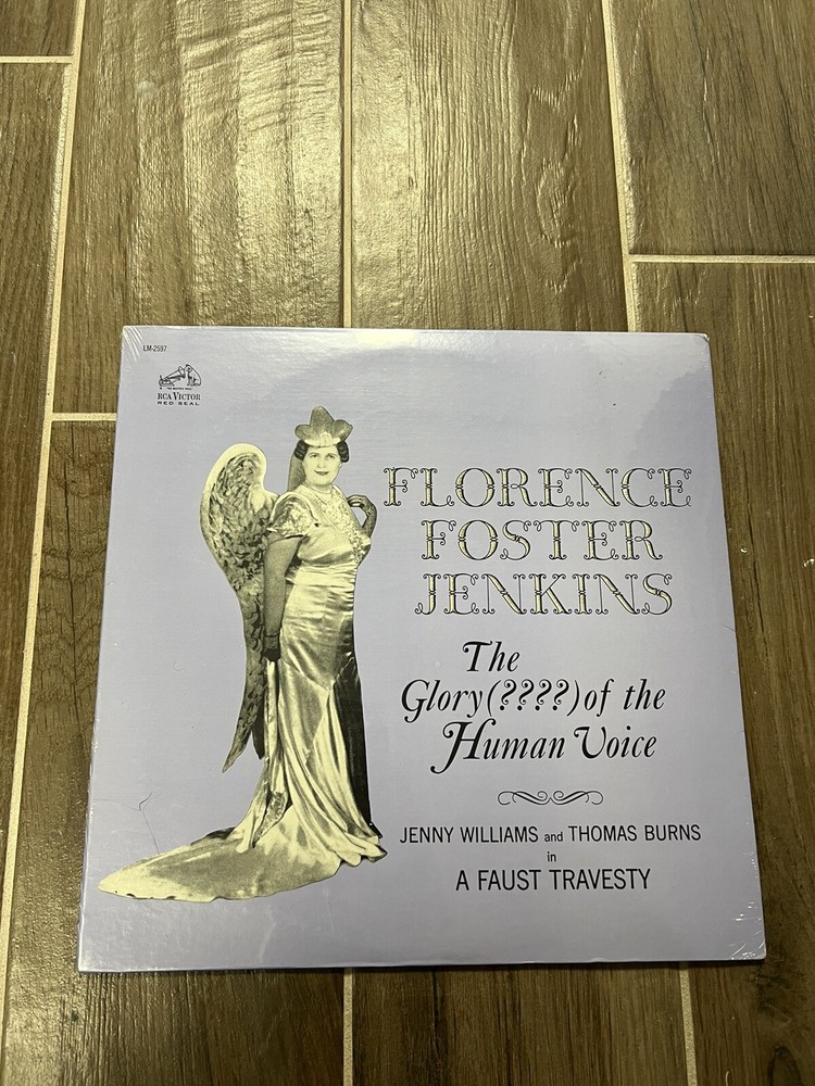 FLORENCE FOSTER JENKINS The Glory (????) Of The Human Voice RCA LP LM-2597