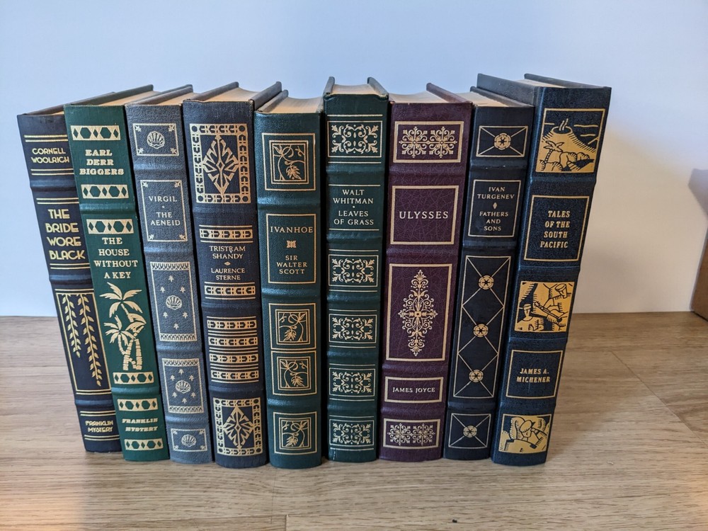 Franklin Library Collectors Editions ULYSSES IVANHOE THE AENEID VIRGIL Classics