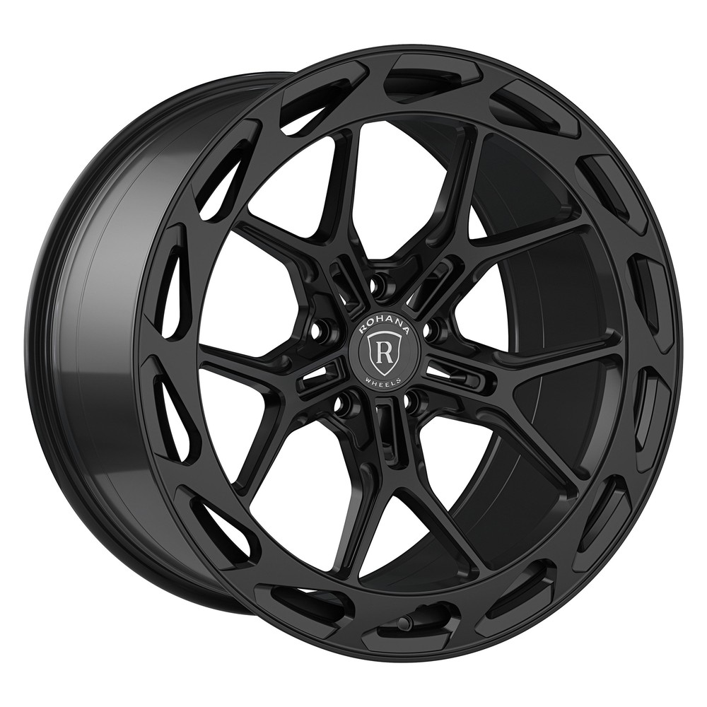 Rohana RFX19 20x10 Black Wheel 5x120.65 Bolt Pattern 38 Offset
