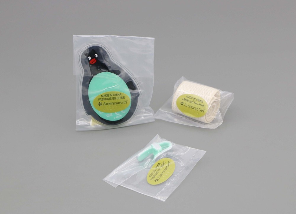 American girl doll Finger Splint & Penguin Ice Pack Bandage for  Feel Better Kit
