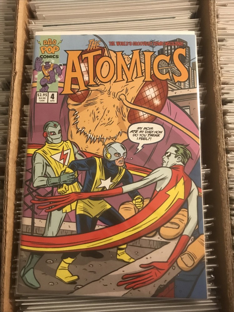 THE ATOMICS #4 mike allred AAAPOP IT GIRL madman classic series x-statix x-force-image