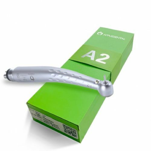 AppleDental A2 LED High Speed Turbine Handpiece Triple Water Push Button 4 Holes