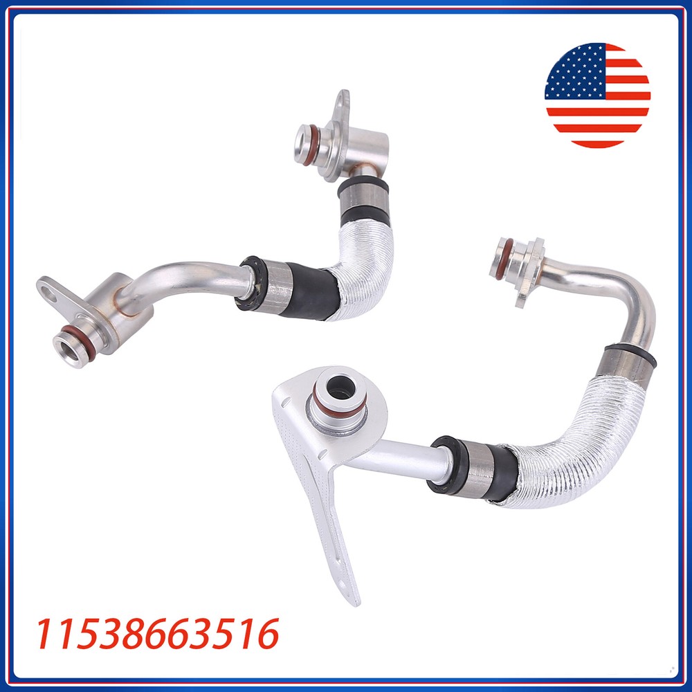 For BMW X3 Z4 X5 228i 320i 428i 528i Turbo Charger Coolant Return Hose Line Kit