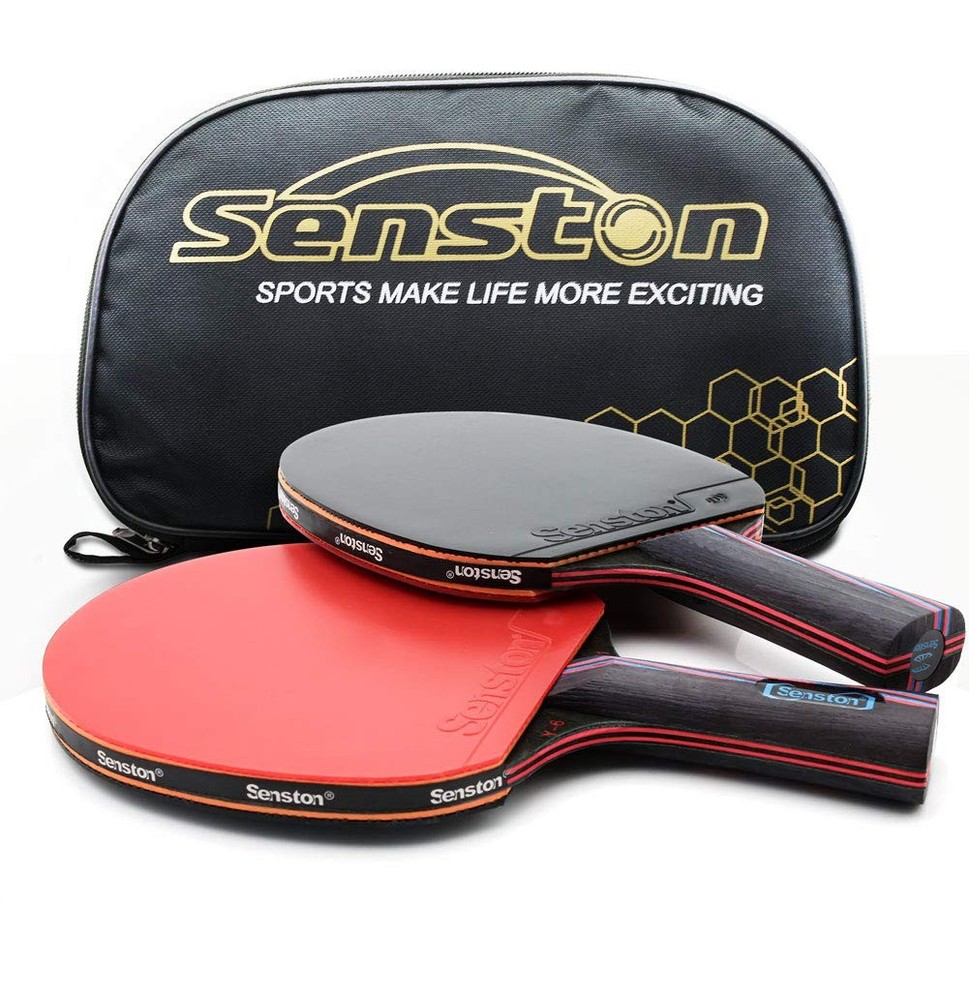 High-Performance Table Tennis Paddles Set - 2 Pro-Level Rackets