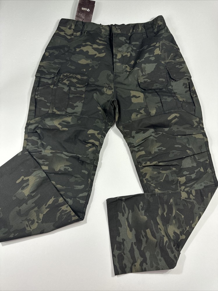 NWT MingPeng Mens Tactical Cargo Casual Pants Camo Size 2XL Military