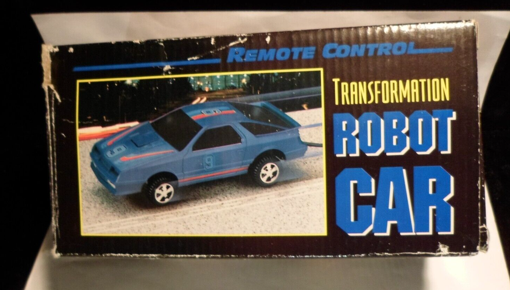 VINTAGE HONG KONG TRANSFORMATION CAR ROBOT BATTERY OPERATED REMOTE CONTROL VGWC