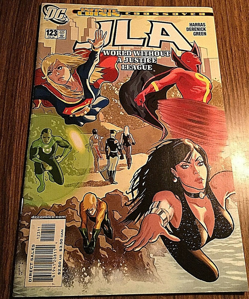 DC Comics JLA World without a justice league #123-image