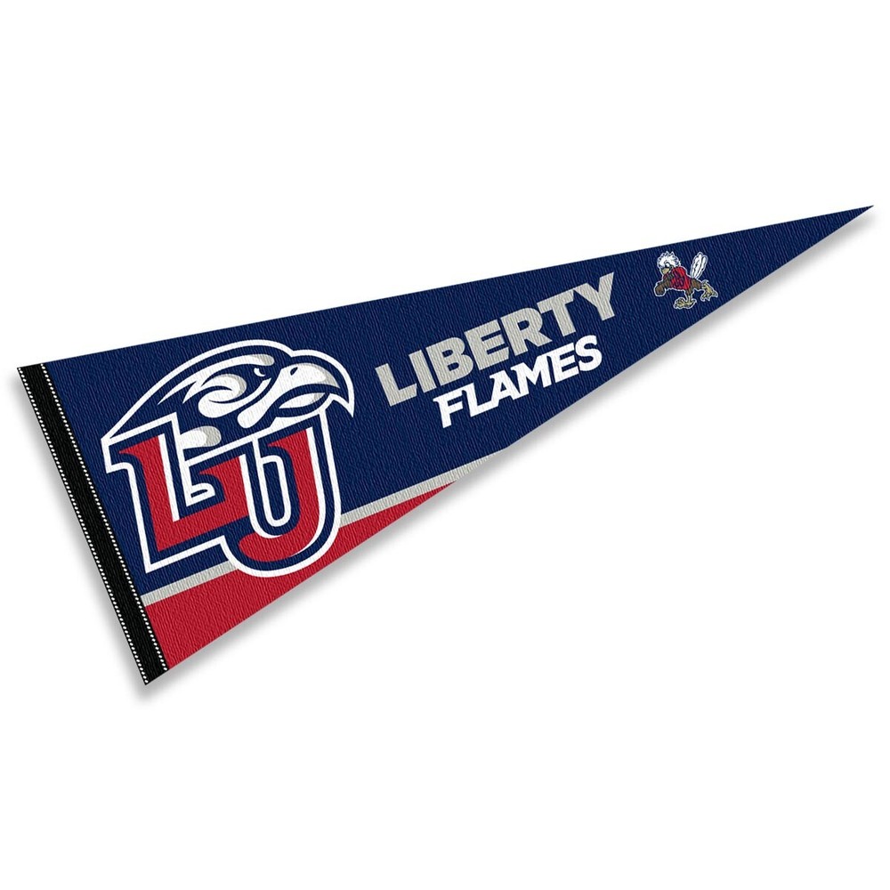 Liberty University 12x30 Felt Pennant