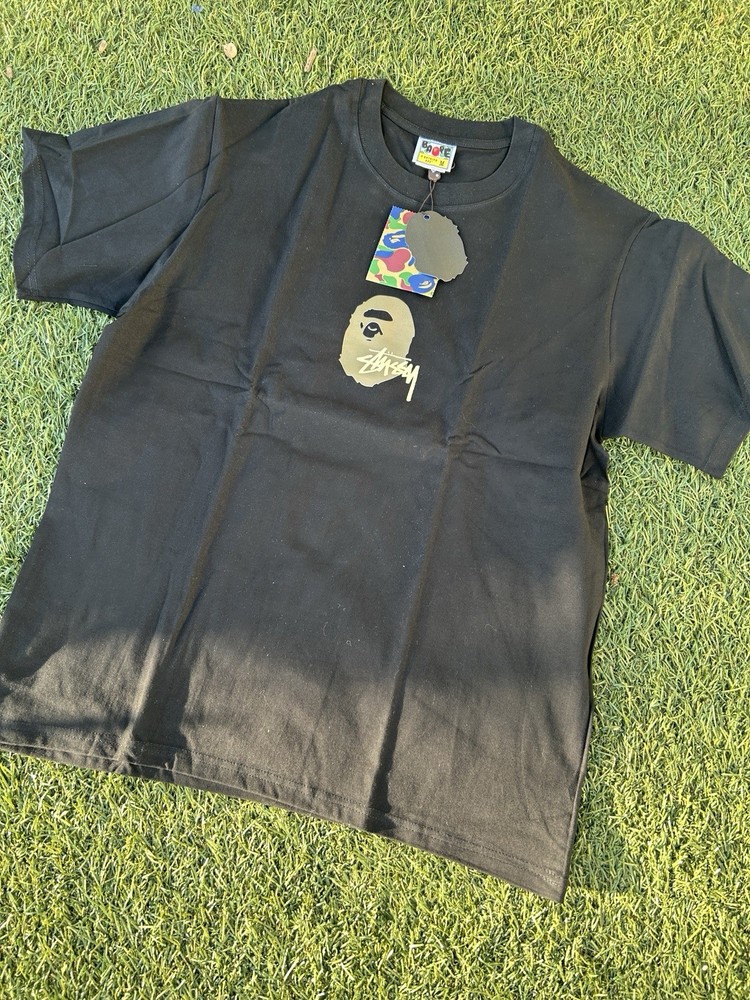 Stussy x Bape Limited Edition Graphic Tee