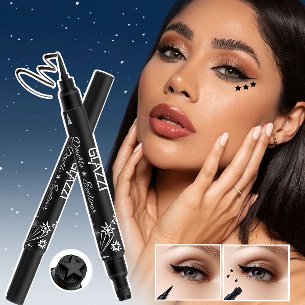 Lápiz delineador de ojos líquido negro lápiz delineador de ojos gel lápiz maquillaje impermeable de larga duración