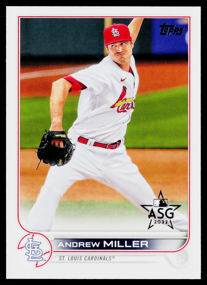 Andrew Miller  2022 Topps All-Star Game Stamped #39 St. Louis Cardinals