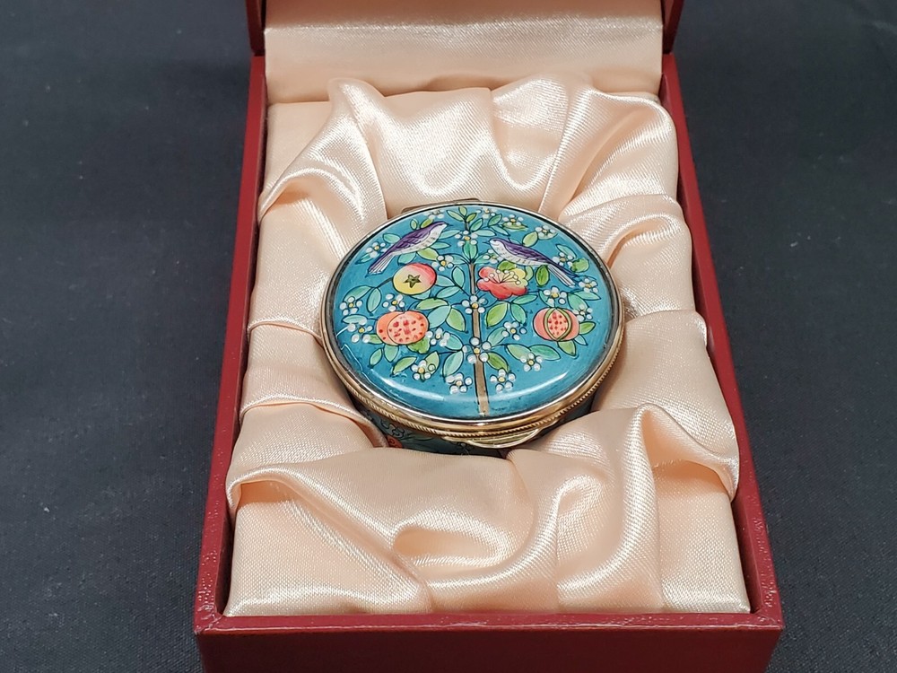 Staffordshire Enamels Trinket Box - Romeo & Juliet Limited Edition #67/500