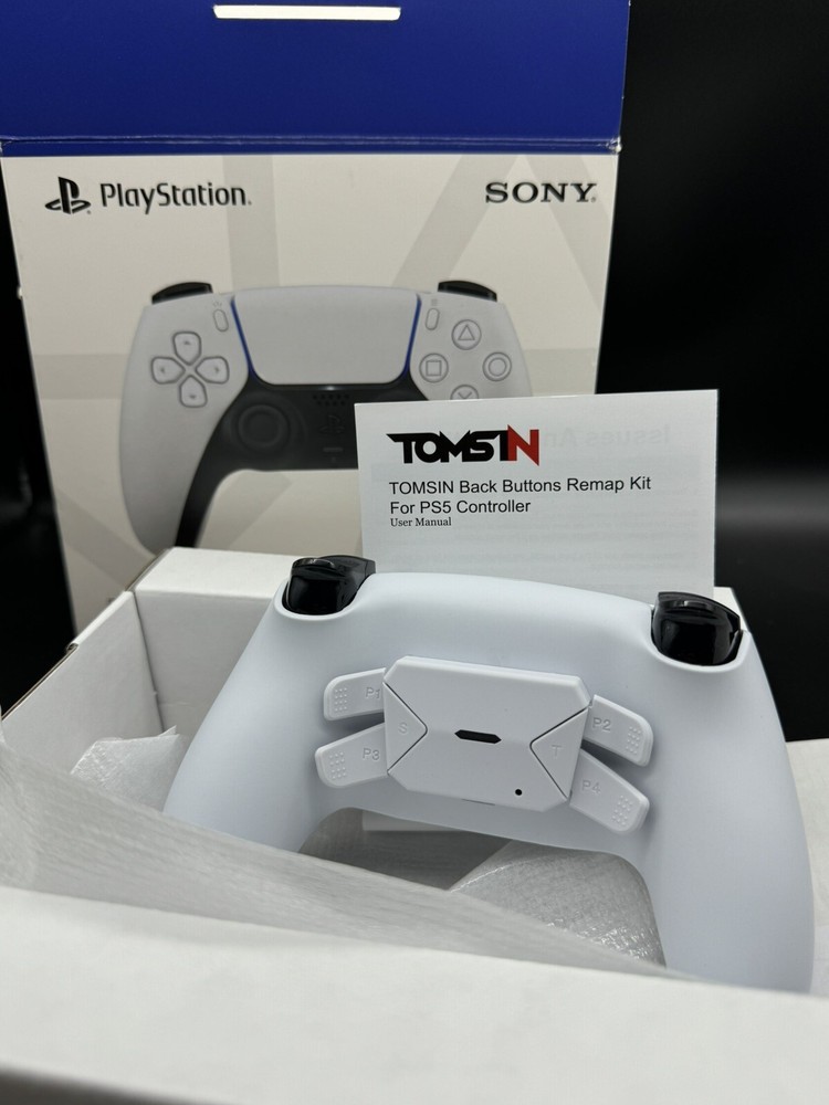 New PlayStation Tomsin DualSense Controller With 4 PADDLES - Turbo mode