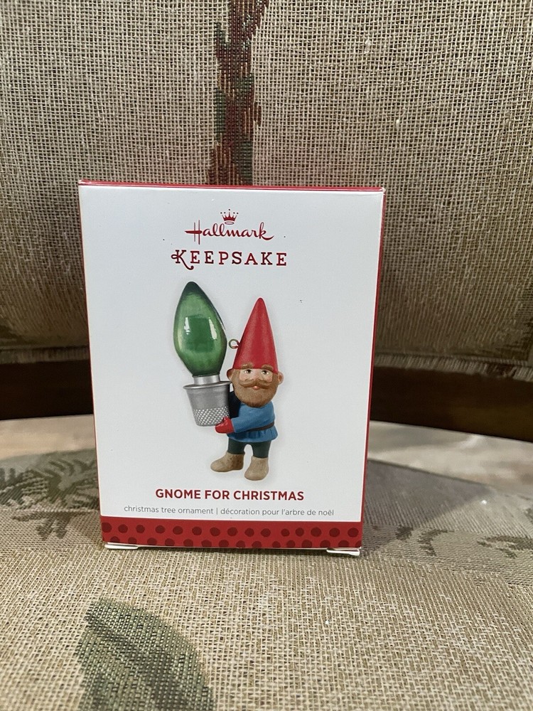 Hallmark Ornament: 2013 Gnome For Christmas | QXG1455/NIB/Never Opened