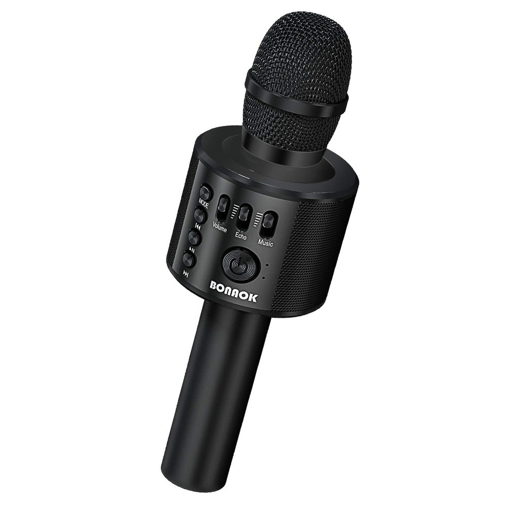Wireless Bluetooth Karaoke Microphone,3-in-1 Portable Handheld Karaoke Mic Sp...