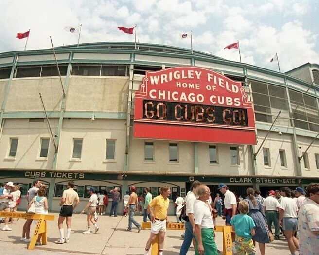 Chicago Cubs Wrigley Field Stadium  8x10 PHOTO PRINT