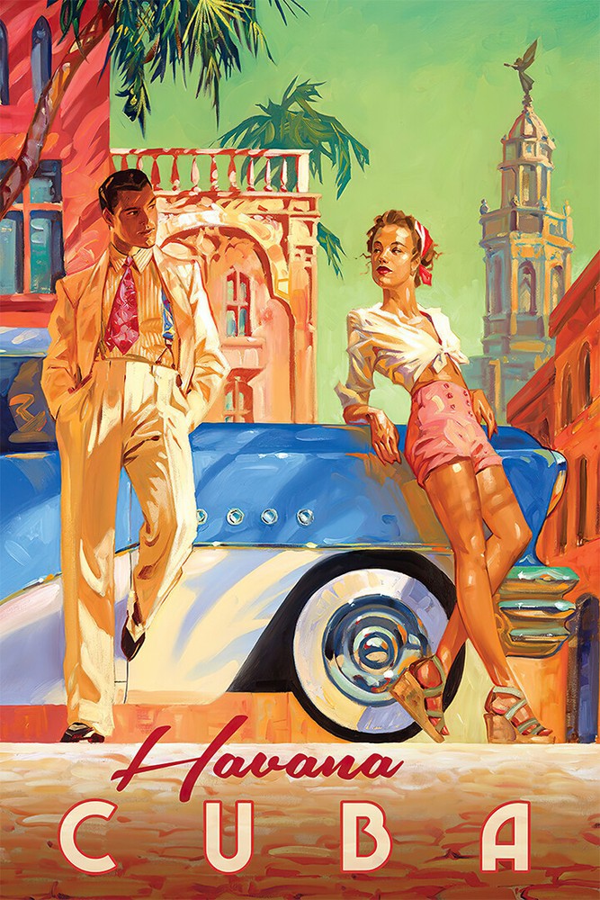 Cuba Travel Famous Places Tourism Country Wall Art Home Decor - POSTER 20x30
