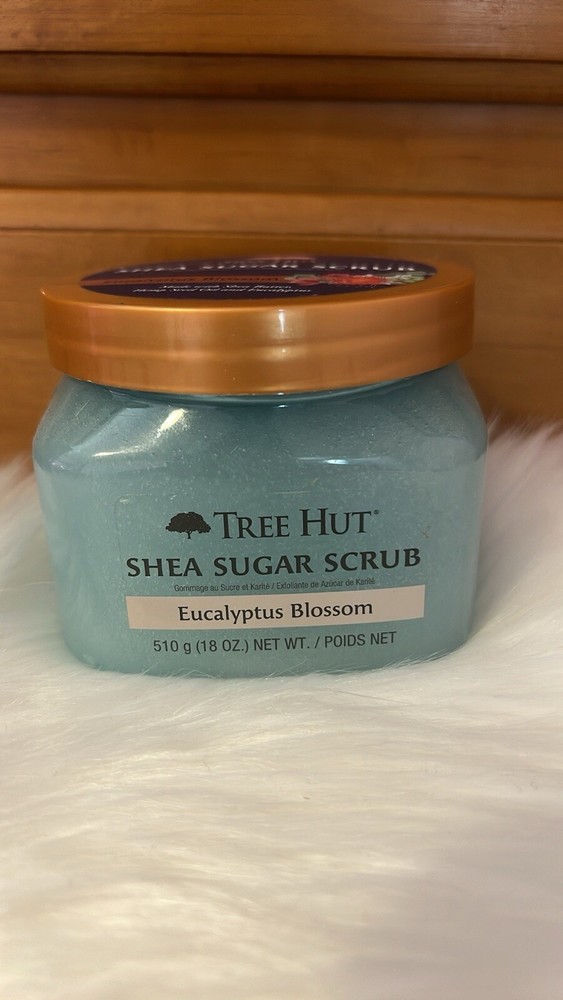 Discontinued Tree Hut Eucalyptus Blossom Shea Sugar Scrub