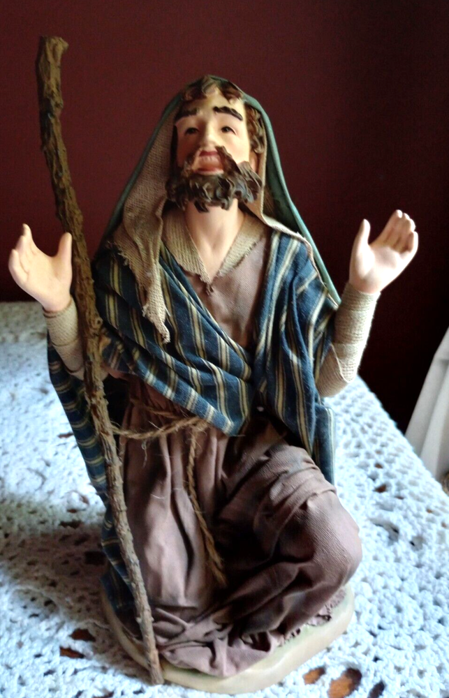 Grandeur Noel Nativity Replacement JOSEPH 2002 Collectors Edition~Mint~