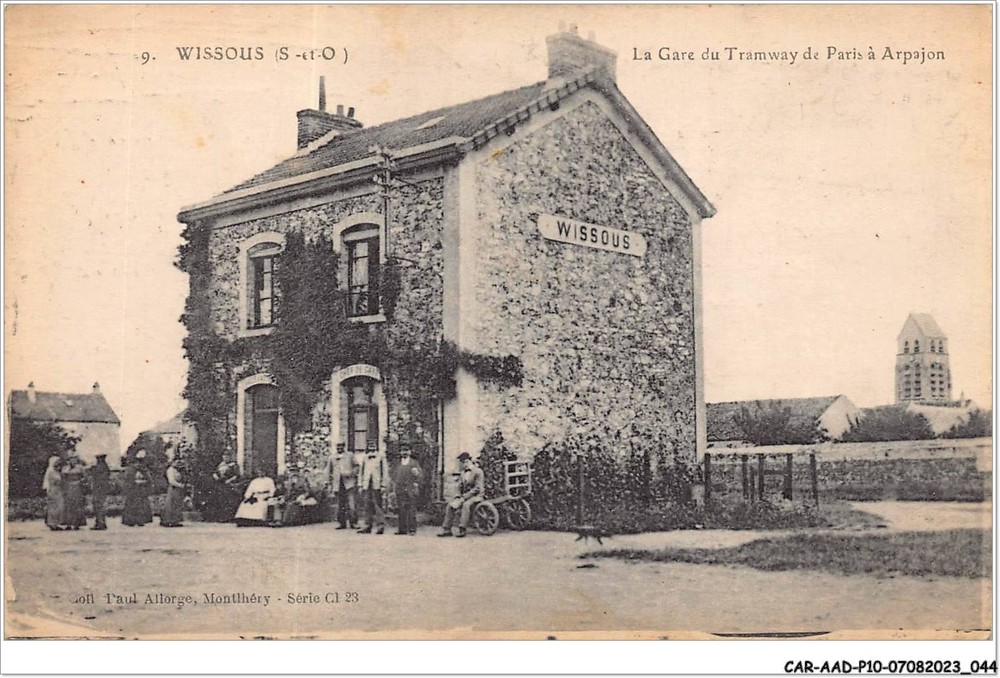 CAR-AADP10-91-0834 Wissous Tram Station from Paris to Arpajon